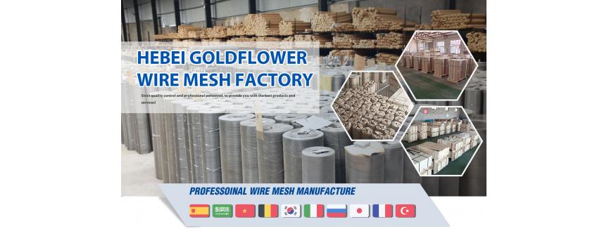 anping goldflower wire mesh factory